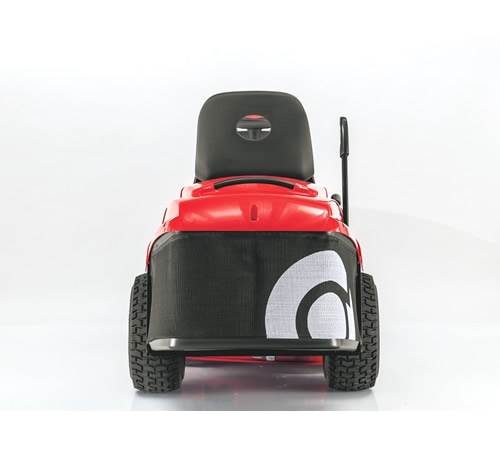 Side view of AL-KO Solo T16-93.7 HD-V2 Comfort Vacuum Rear Collect Lawn Tractor