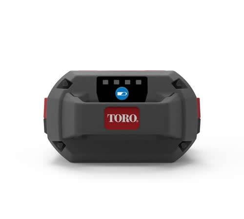 Side view of Toro Flex-Force 60v 2.5Ah 135 Wh Lithium-ion Battery