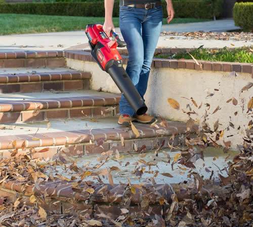 Side view of Toro Flex-Force 60v 51825T Cordless Blower
