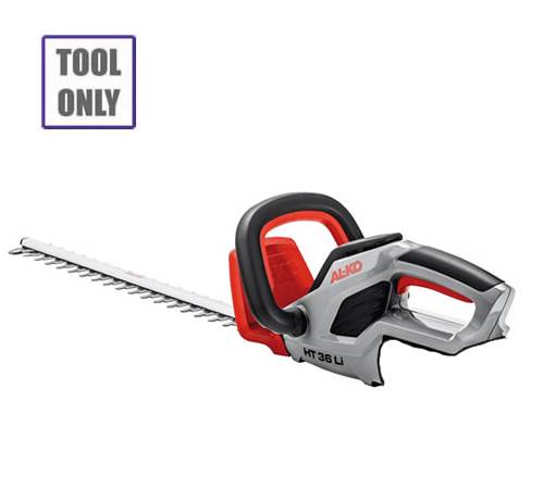 Side view of AL-KO HT 4055 Energy Flex 40v Cordless Hedge cutter (no battery/charger)