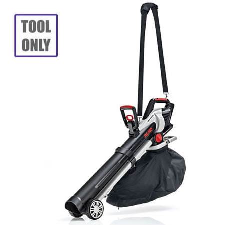 Side view of AL-KO LBV 4090Li EnergyFlex Cordless Leaf Blower/Vac (No Battery/Charger)