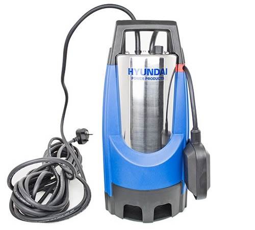 Side view of Hyundai HYSP850D Submersible Electric Water Pump