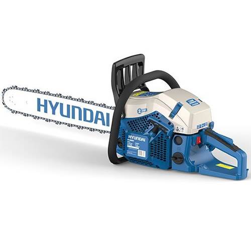 Side view of Hyundai HYC6220 20" Petrol Chainsaw