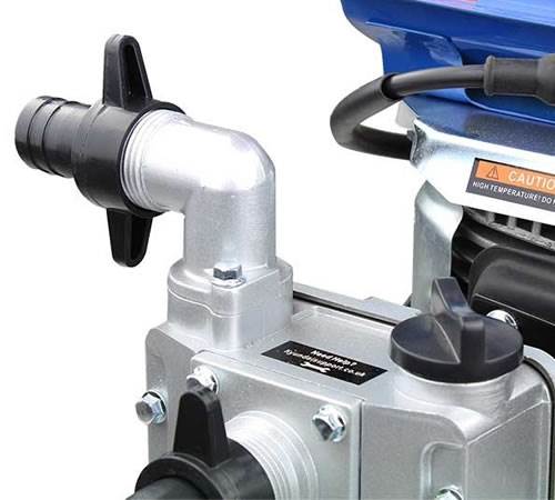 Side view of Hyundai HY25-4 Petrol Water Pump