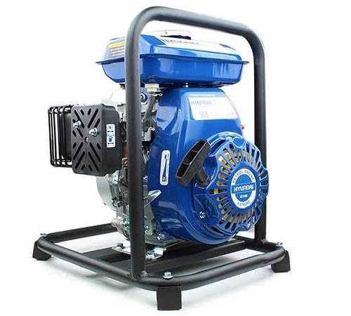 Side view of Hyundai HY25-4 Petrol Water Pump