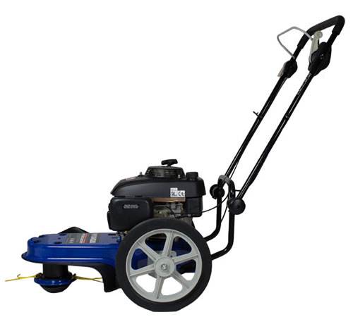 Side view of Hyundai HYFT56 Rough Cut Field and Brush Trimmer