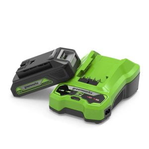 Greenworks 24v 2Ah Battery and Charger Kit