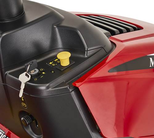 Side view of Mountfield MTF 84M - 1330M Petrol Lawn Tractor
