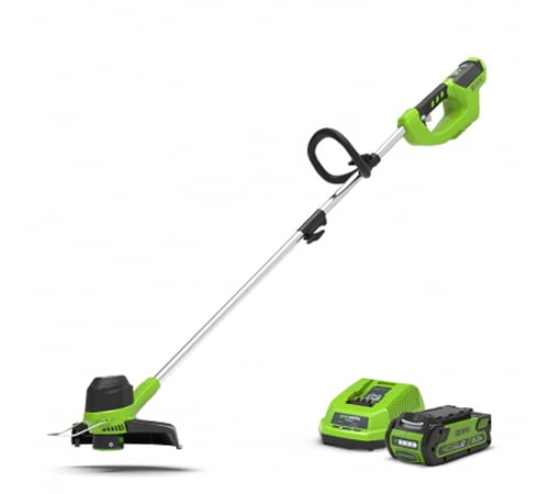 Greenworks 40v Line Trimmer G40T5K2 c/w 2Ah Battery & Charger-image-28289