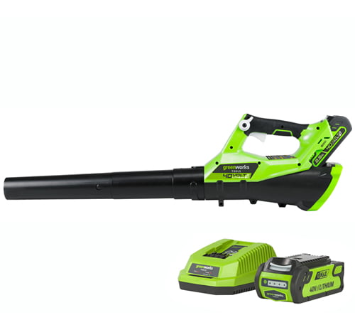 Greenworks G40ABK2 40v Axial Blower c/w battery & charger-image-27063