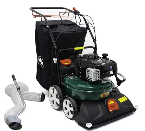 Webb Self-Propelled Petrol Walk Behind Leaf Vacuum Incl Hose Kit-image-28094