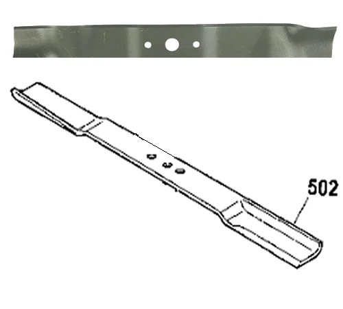 Mountfield Replacement Lawn Mower Blade 81004365/3-image-26481
