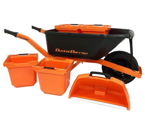 BucketBarrow Pro88 Wheelbarrow with Buckets and Scoop-image-27652