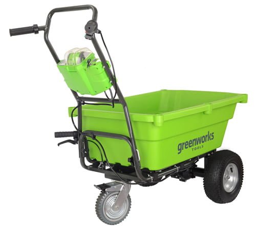 Greenworks 40v G40GC Self Propelled Garden Cart(No battery/charger)-image-28278