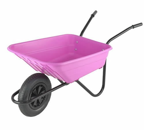 The Walsall Shire Multi-purpose 90L Barrow in a Box - Pink - BSHPINKP-image-27749