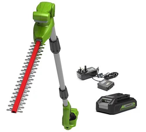Greenworks 24v Cordless Long Reach Hedgetrimmer Kit G24PH51K2-image-28294