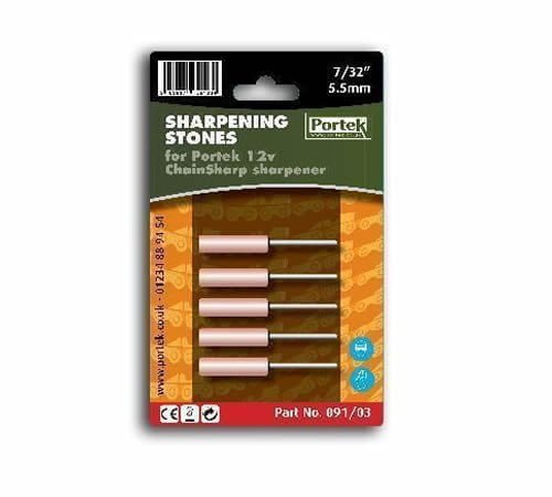 Portek ChainSharp Replacement Sharpening Stones (7/32-5.5mm)-image-27127